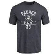 Youth San Diego Padres ＃33 Mike Piazza Navy Branded Base Runner T-Shirt